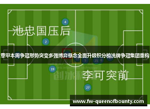 意甲本周争冠形势突变多强博弈悬念全面升级积分榜洗牌争冠集团重构
